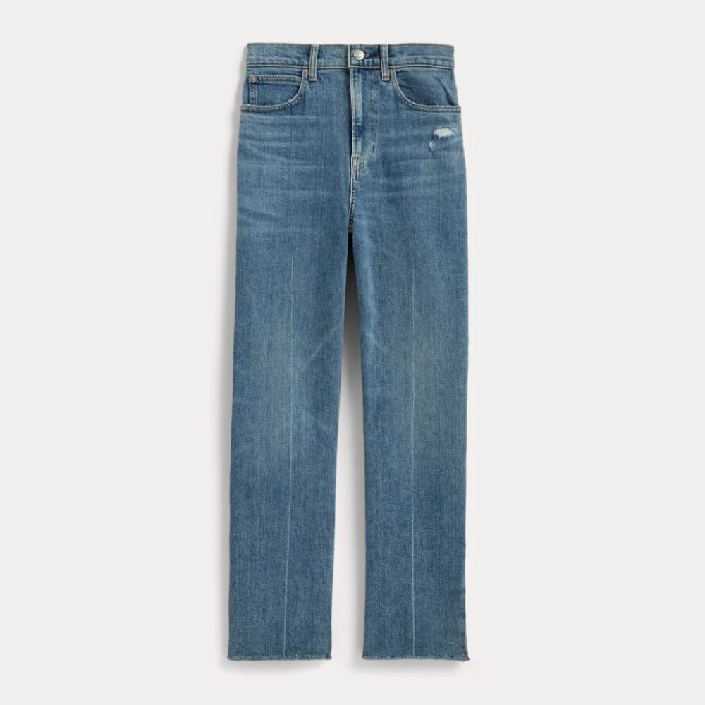 Everlane Women's Way-High® Jean in Distressed, Size 27, Cotton